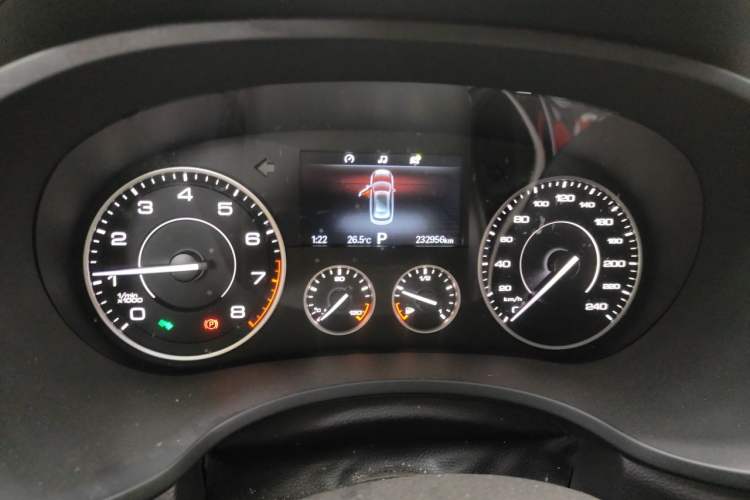 Used BORGWARD BX5 2017 25TGDI Automatic Two-Wheel Drive Fashion Plus Model Instrument Cluster