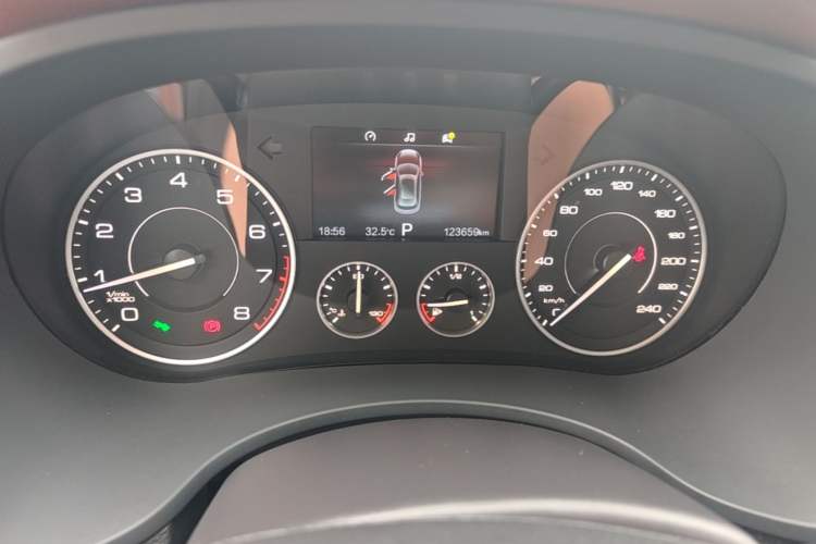 Used BORGWARD BX5 2017 20TGDI Automatic Two-Wheel Drive Leading Edition Instrument Cluster