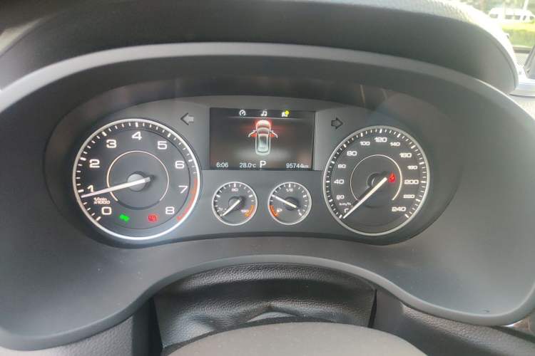 Used BORGWARD BX5 2017 20TGDI Automatic Two-Wheel Drive Leading Edition Instrument Cluster
