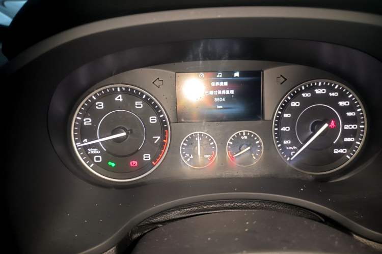 Used BORGWARD BX5 2018 25TGDI Automatic Two-Wheel Drive Urban Model Instrument Cluster