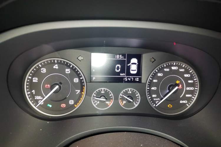 Used BORGWARD BX5 2020 20TGDI Automatic Two-Wheel Drive Pioneer Edition Instrument Cluster