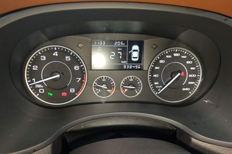 Used BORGWARD BX5 2020 20TGDI Automatic Two-Wheel Drive Pioneer Edition Instrument Cluster