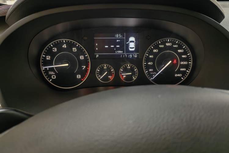 Used BORGWARD BX5 2020 20TGDI Automatic Two-Wheel Drive New Edition Odometer Close Up