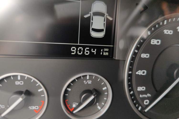 Used BORGWARD BX5 2020 20TGDI Automatic Two-Wheel Drive New Edition Odometer Close Up