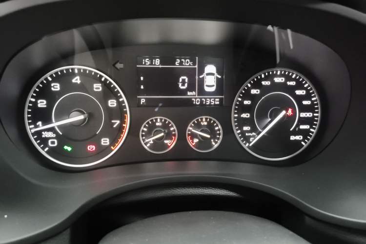 Used BORGWARD BX5 2020 20TGDI Automatic Two-Wheel Drive Pioneer Edition Instrument Cluster
