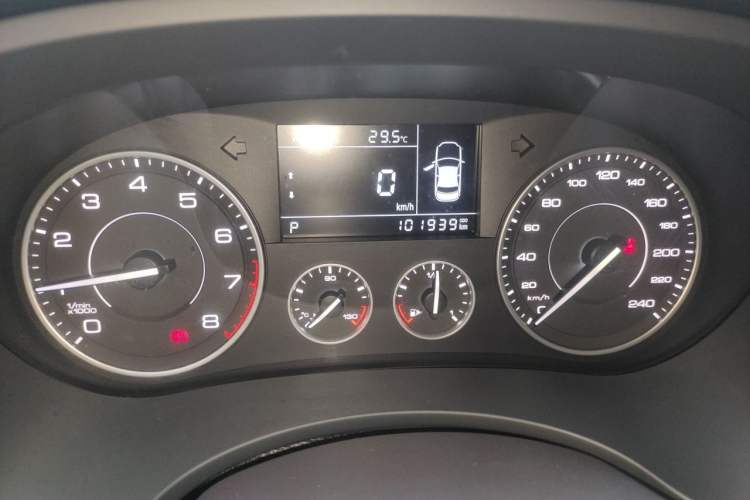 Used BORGWARD BX5 2020 20TGDI Automatic Two-Wheel Drive Entry-Level Edition Odometer Close Up
