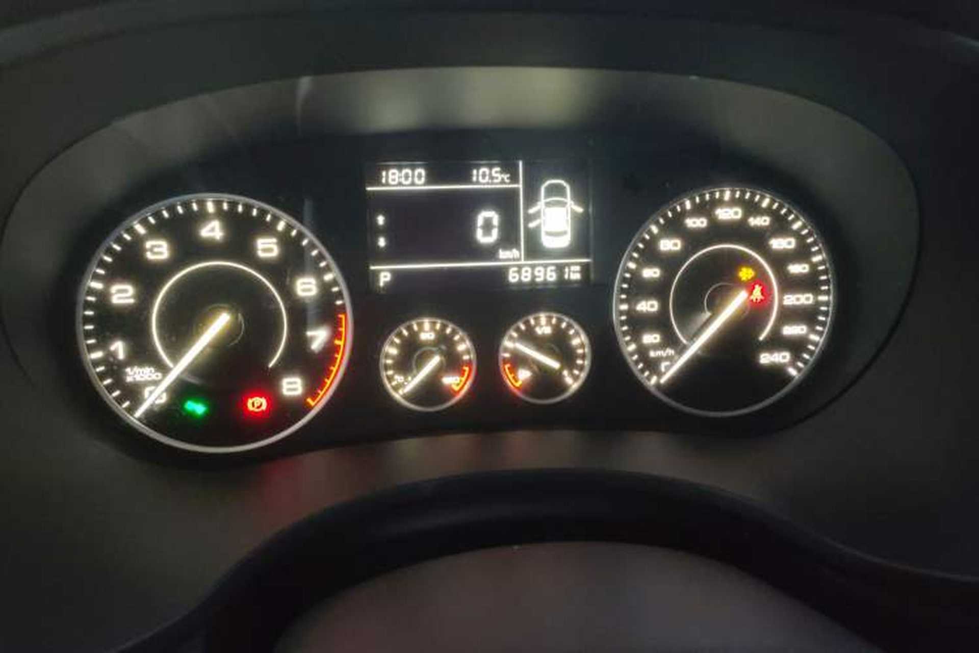 Used BORGWARD BX5 2020 20TGDI Automatic Two-Wheel Drive New Edition Odometer Close Up