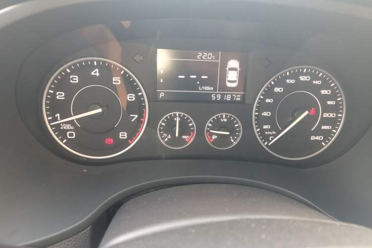 Used BORGWARD BX5 2020 20TGDI Automatic Two-Wheel Drive Pioneer Edition Instrument Cluster