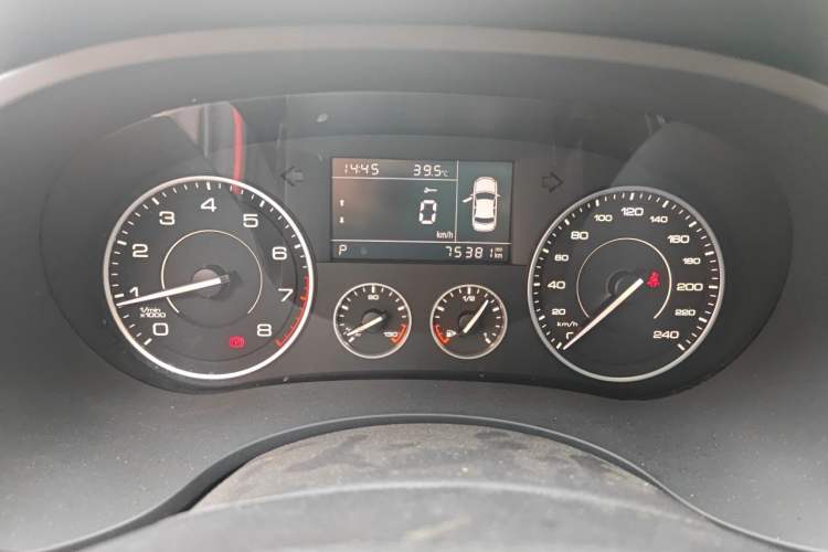 Used BORGWARD BX5 2020 20TGDI Automatic Two-Wheel Drive Pioneer Edition Instrument Cluster