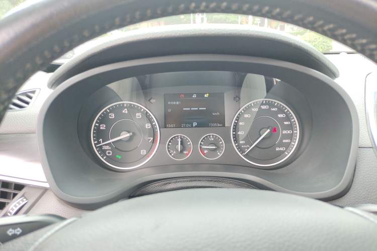 Used BORGWARD BX6 2018 28T Four-Wheel Drive GT Extreme Style Instrument Cluster