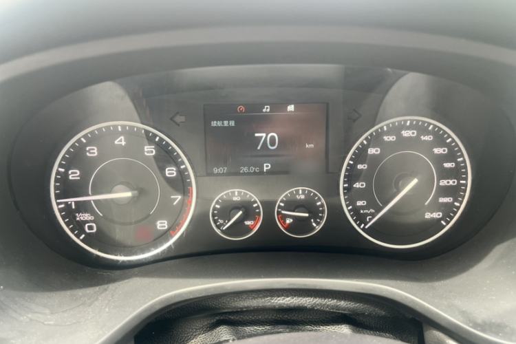 Used BORGWARD BX6 2018 28T Four-Wheel Drive GT Extreme Style Instrument Cluster