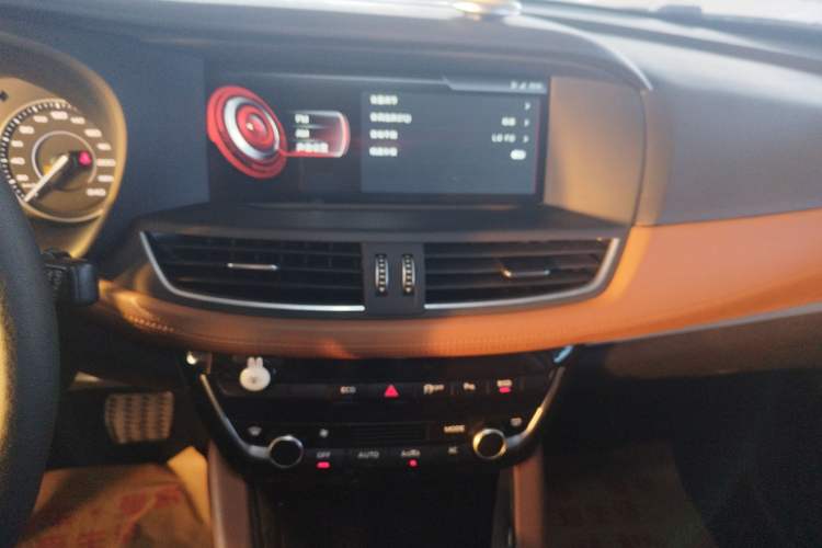 Used BORGWARD BX7 2016 28T Two-Wheel Drive Luxury Version 5 Seats Audio And AC Panel