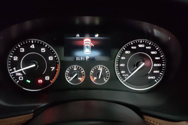 Used BORGWARD BX7 2016 28T Four-Wheel Drive Flagship Version 5 Seats Instrument Cluster