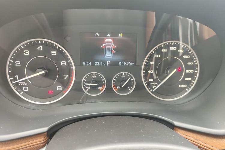 Used BORGWARD BX7 2016 28T Two-Wheel Drive Luxury Version 5 Seats Instrument Cluster