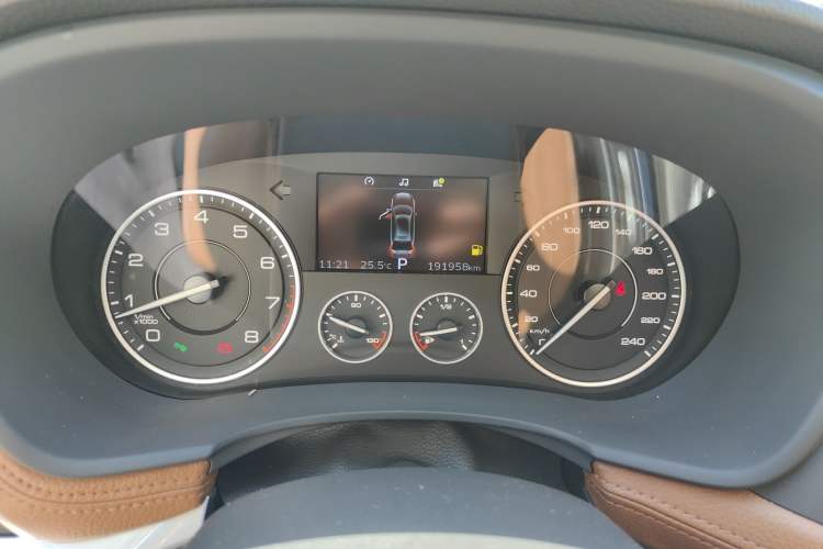 Used BORGWARD BX7 2016 28T 2WD Elite Edition 5-seater Instrument Cluster