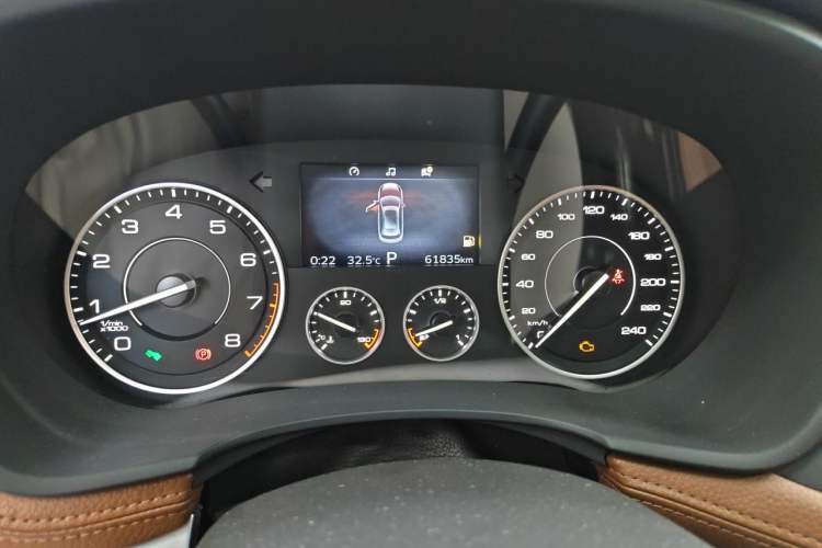 Used BORGWARD BX7 2016 28T Two-Wheel Drive Luxury Version 5 Seats Instrument Cluster