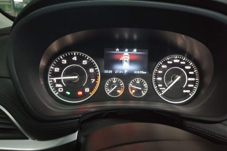 Used BORGWARD BX7 2016 28T Four-Wheel Drive Flagship Version 5 Seats Instrument Cluster