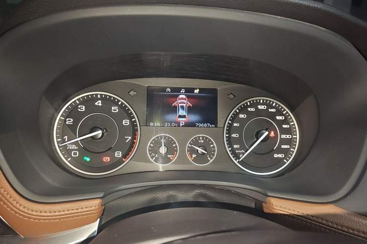 Used BORGWARD BX7 2016 28T Four-wheel Drive Luxury Version 7 Seats Instrument Cluster