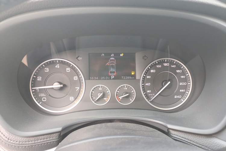 Used BORGWARD BX7 2016 28T 2WD Elite Edition 5-seater Instrument Cluster