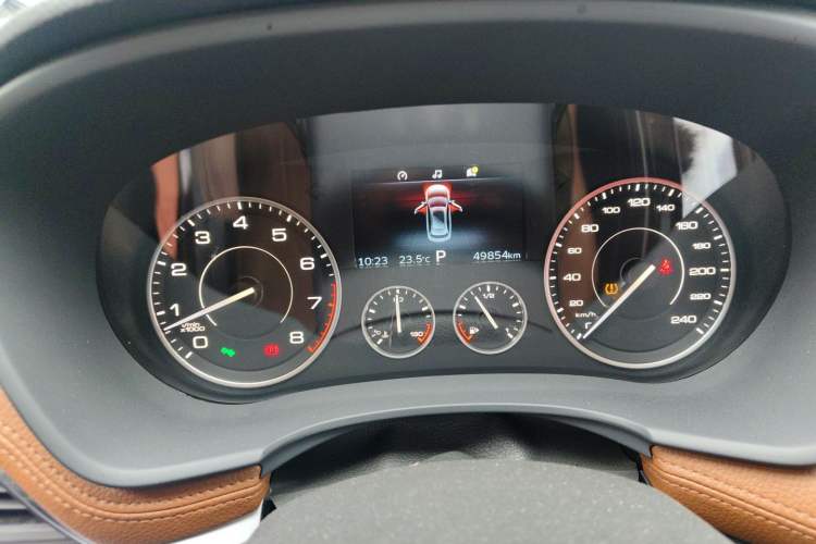 Used BORGWARD BX7 2016 28T Two-Wheel Drive Luxury Version 5 Seats Instrument Cluster