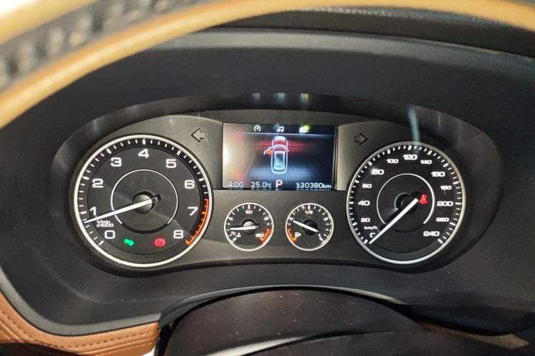 Used BORGWARD BX7 2016 28T Two-Wheel Drive Luxury Version 5 Seats Instrument Cluster