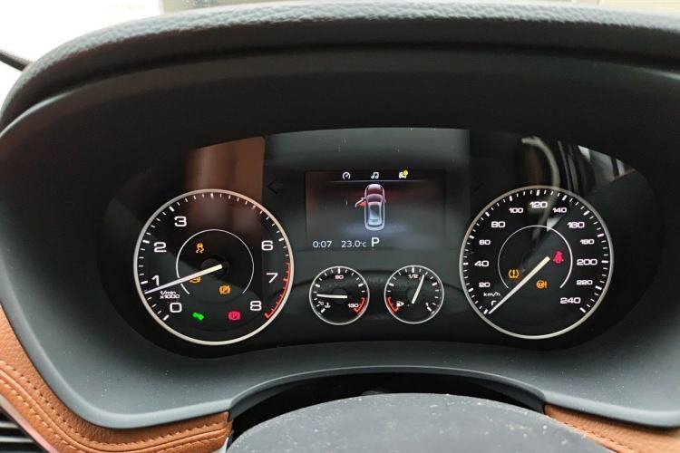 Used BORGWARD BX7 2016 28T Four-wheel Drive Luxury Edition 5 Seats Instrument Cluster