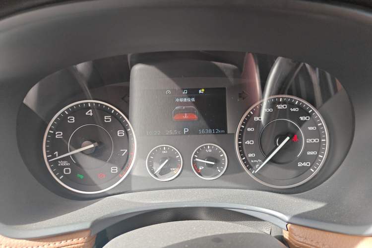 Used BORGWARD BX7 2016 28T Four-Wheel Drive Flagship Version 5 Seats Instrument Cluster