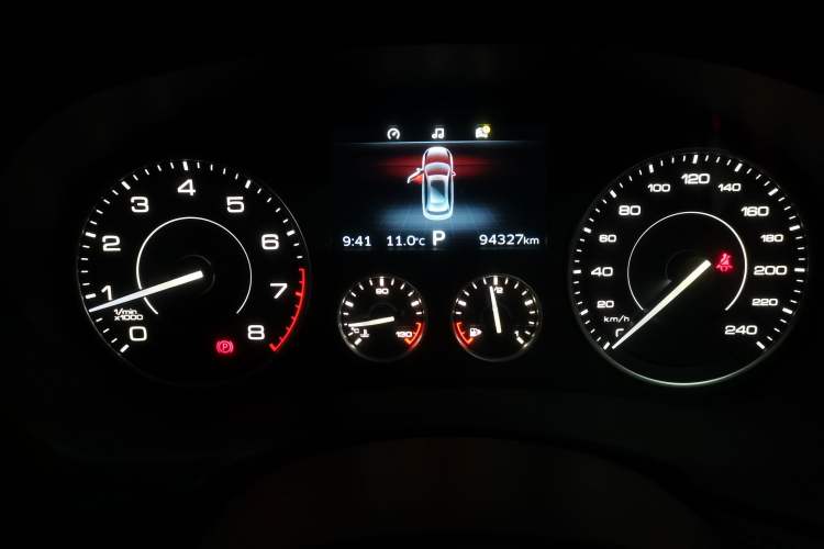 Used BORGWARD BX7 2016 28T Two-Wheel Drive Luxury Version 5 Seats Instrument Cluster