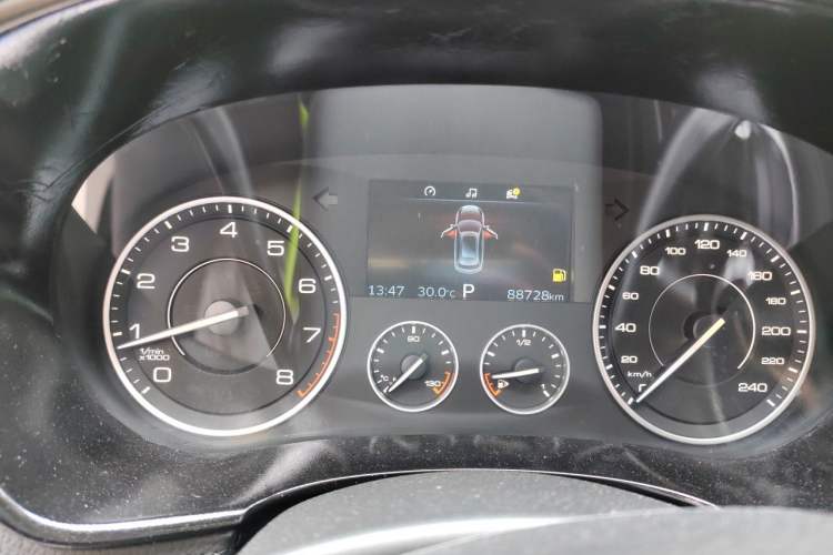 Used BORGWARD BX7 2016 28T Two-Wheel Drive Luxury Version 5 Seats Instrument Cluster