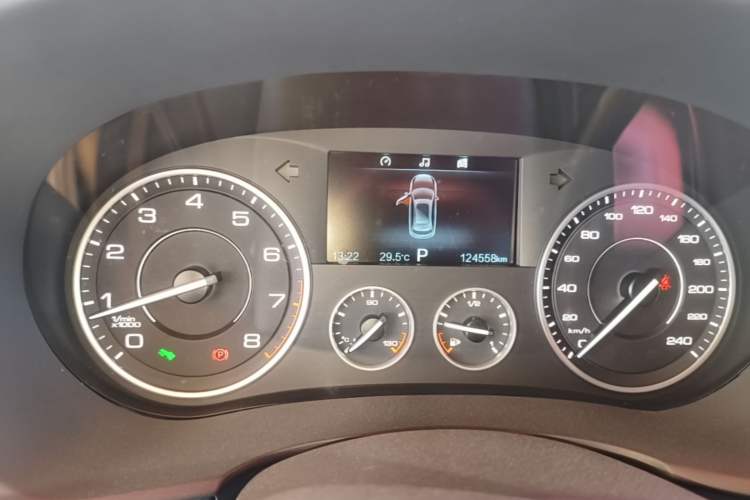 Used BORGWARD BX7 2016 28T Two-Wheel Drive Luxury Version 5 Seats Instrument Cluster