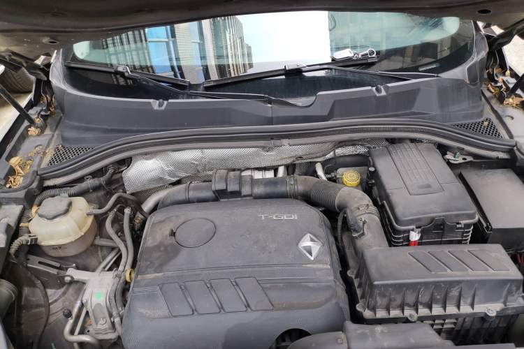Used BORGWARD BX7 2016 28T Four-wheel Drive Luxury Edition 5 Seats Engine Bay