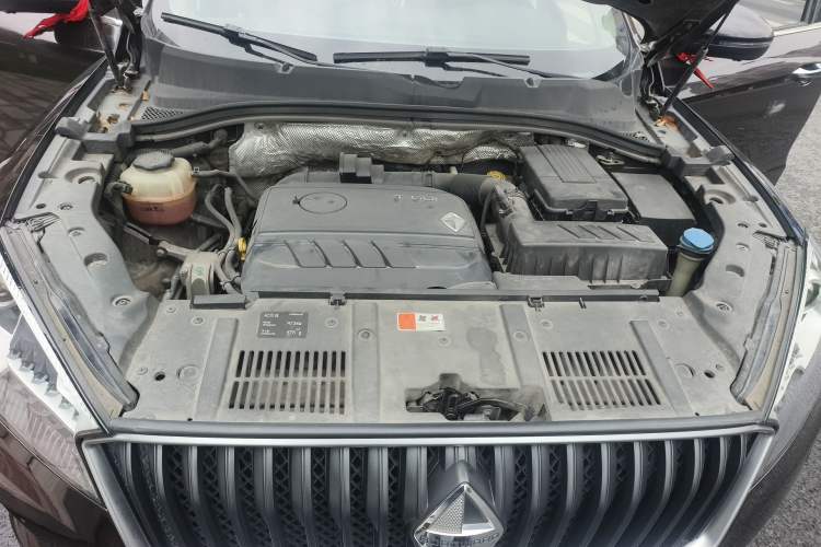 Used BORGWARD BX7 2016 28T Four-Wheel Drive Flagship Version 5 Seats Engine Bay
