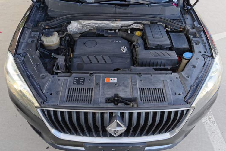 Used BORGWARD BX7 2016 28T Four-Wheel Drive Flagship Version 5 Seats Engine Bay