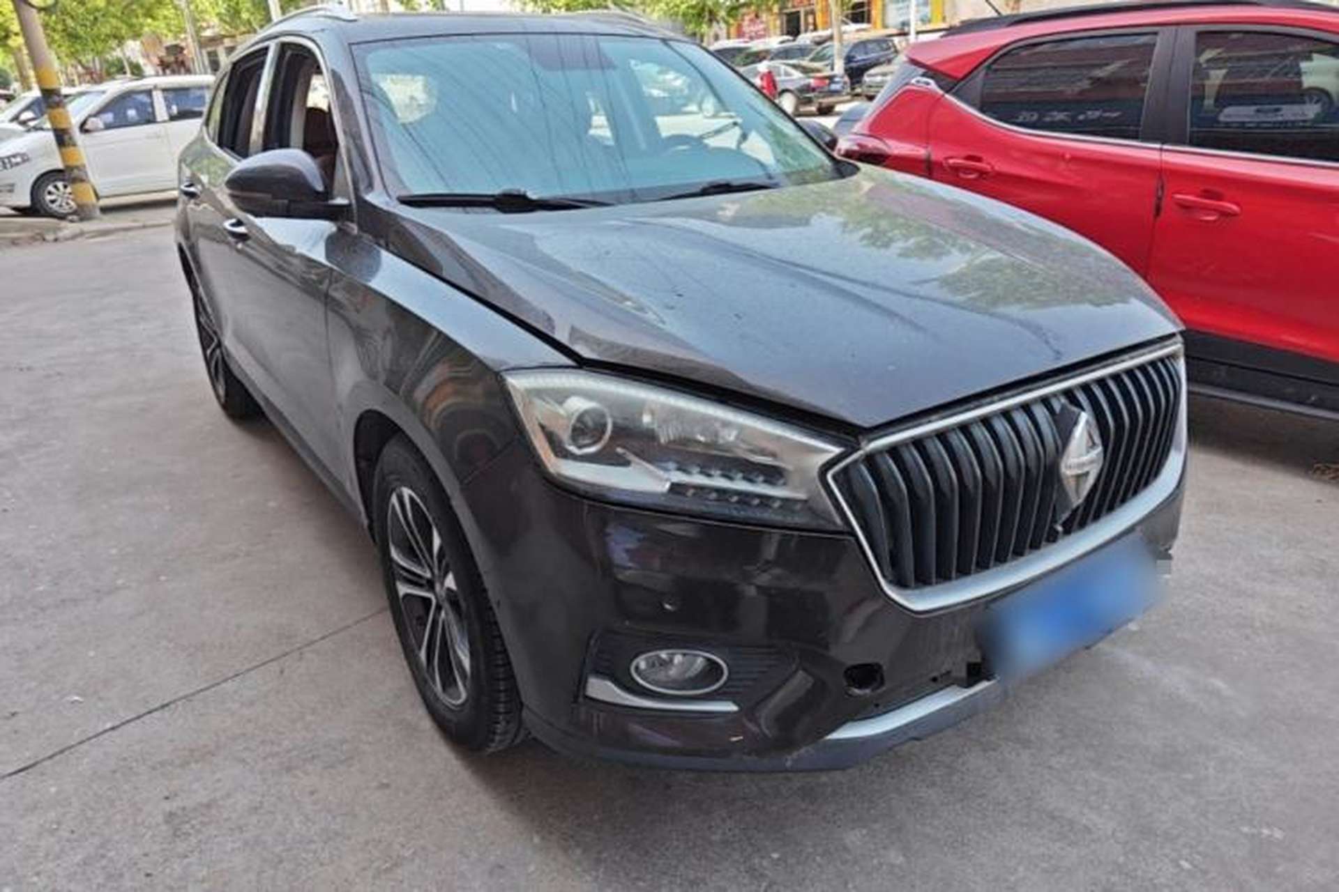 Used BORGWARD BX7 2016 28T Four-Wheel Drive Flagship Version 5 Seats Front Right 45 Deg