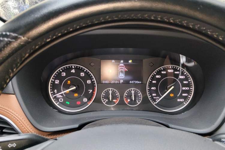 Used BORGWARD BX7 2016 28T Two-Wheel Drive Luxury Version 5 Seats Instrument Cluster