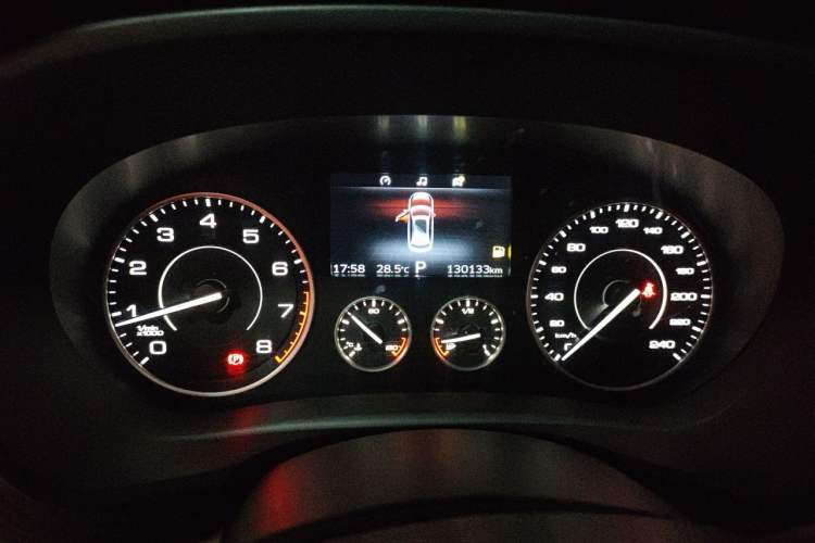Used BORGWARD BX7 2016 28T Four-wheel Drive Luxury Version 7 Seats Instrument Cluster