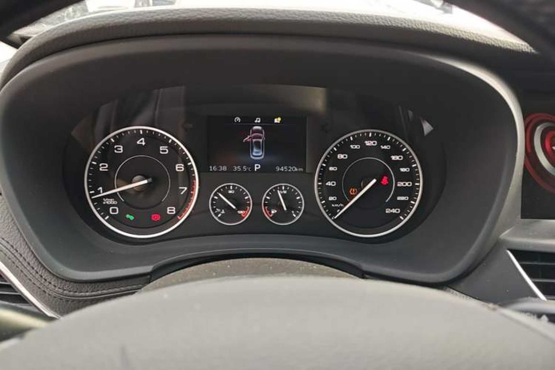 Used BORGWARD BX7 2016 28T Four-Wheel Drive Flagship Version 5 Seats Instrument Cluster