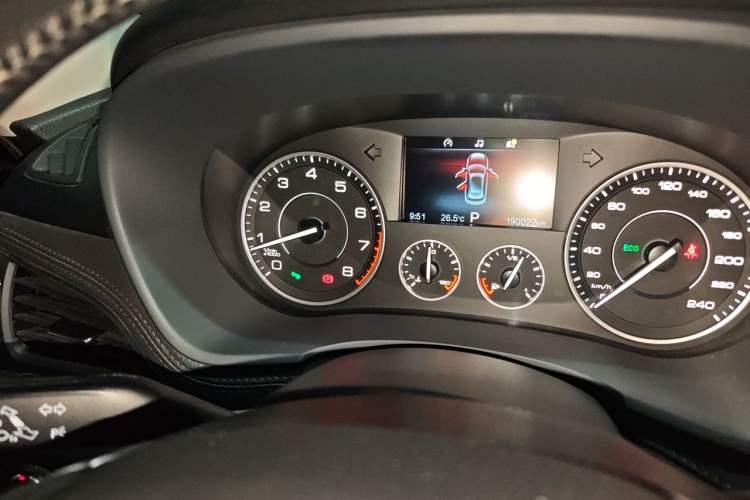 Used BORGWARD BX7 2016 28T 2WD Elite Edition 5-seater Instrument Cluster