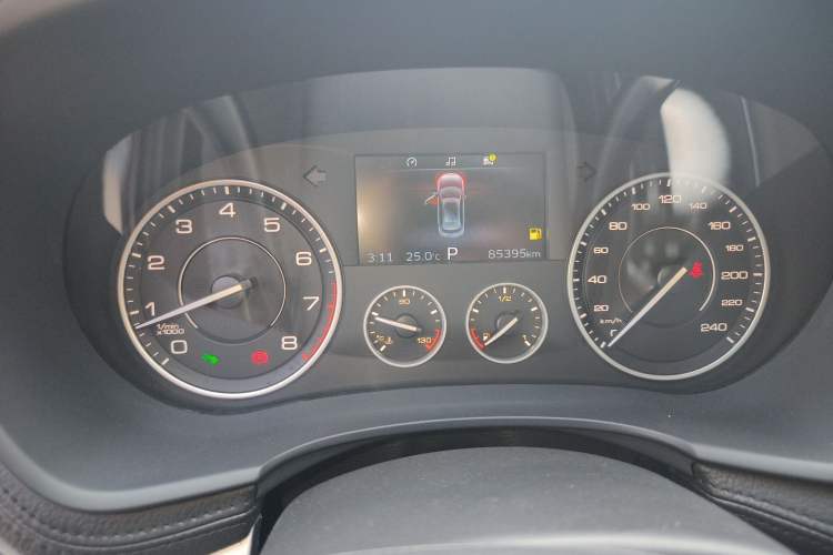 Used BORGWARD BX7 2016 28T Two-Wheel Drive Luxury Version 5 Seats Instrument Cluster