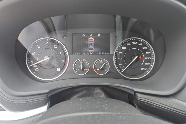 Used BORGWARD BX7 2016 28T Four-Wheel Drive Flagship Version 5 Seats Instrument Cluster