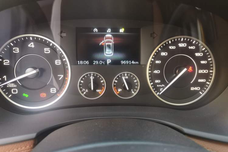 Used BORGWARD BX7 2016 28T 2WD Elite Edition 5-seater Instrument Cluster
