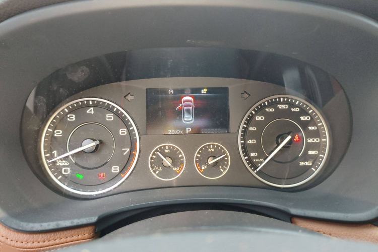 Used BORGWARD BX7 2016 28T Four-wheel Drive Flagship Version 7 Seats Instrument Cluster