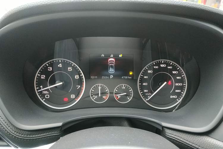 Used BORGWARD BX7 2016 28T Four-Wheel Drive Flagship Version 5 Seats Instrument Cluster