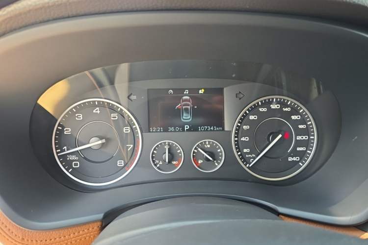 Used BORGWARD BX7 2016 28T Two-Wheel Drive Luxury Version 5 Seats Instrument Cluster
