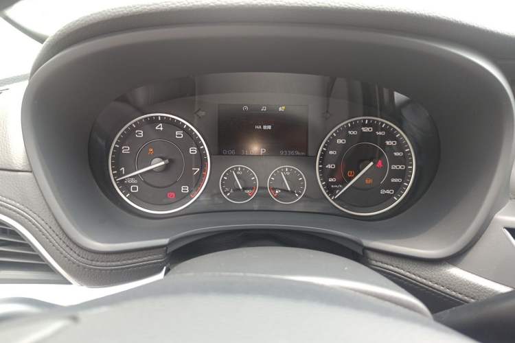 Used BORGWARD BX7 2016 28T Four-Wheel Drive Flagship Version 5 Seats Instrument Cluster
