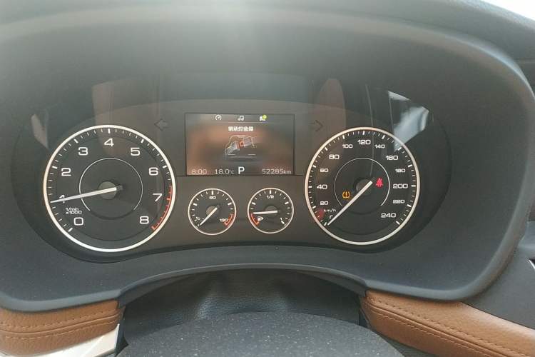 Used BORGWARD BX7 2016 28T Two-Wheel Drive Luxury Version 5 Seats Instrument Cluster
