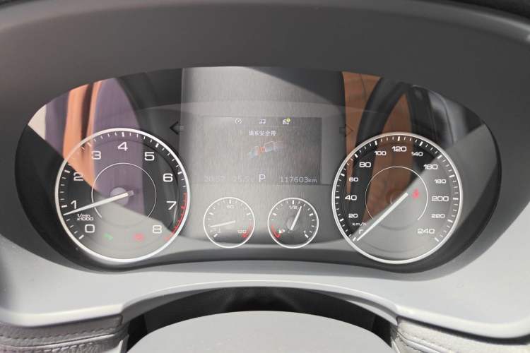Used BORGWARD BX7 2016 28T 2WD Luxury Edition 7-seater Instrument Cluster
