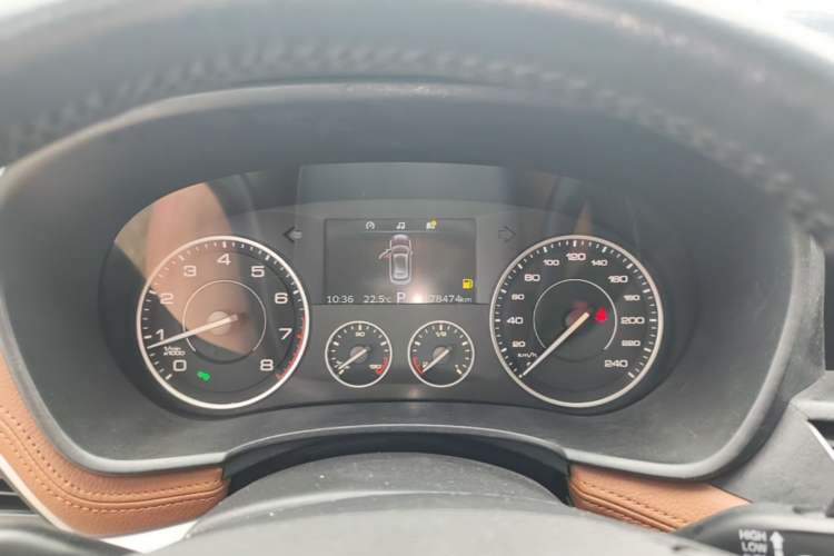 Used BORGWARD BX7 2016 28T Two-Wheel Drive Luxury Version 5 Seats Instrument Cluster