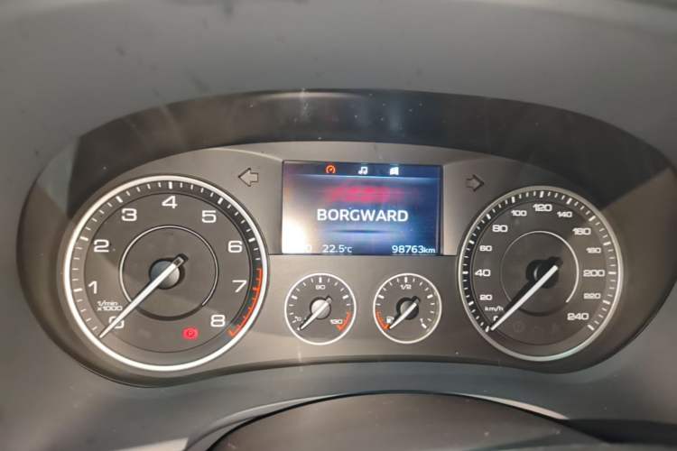 Used BORGWARD BX7 2016 28T Four-wheel Drive Luxury Edition 5 Seats Instrument Cluster