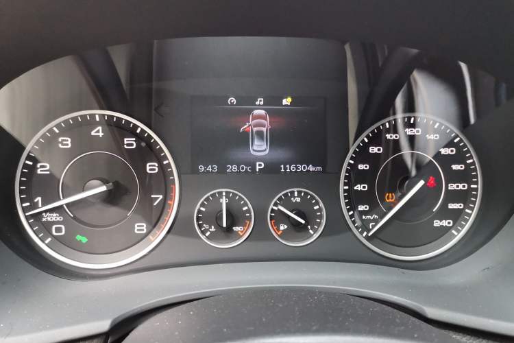 Used BORGWARD BX7 2016 28T Four-wheel Drive Luxury Edition 5 Seats Instrument Cluster